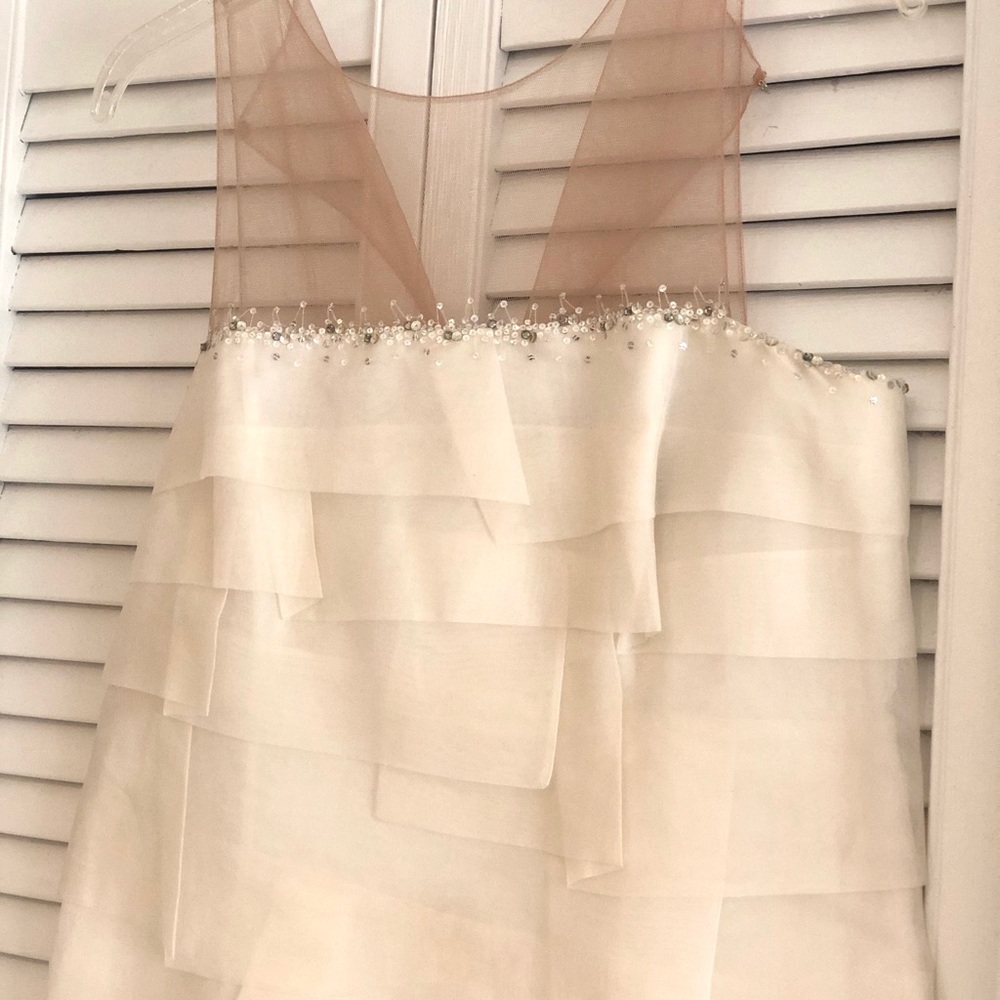 BCBG White Dress